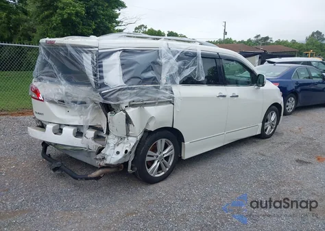 2012 Nissan Quest Sl from USA, damaged, VIN JN8AE2KP8C9034008